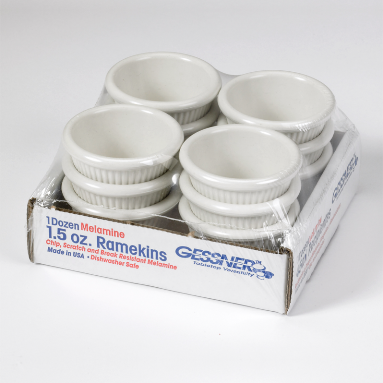 1.5 oz. Fluted Ramekin, 12 Ramekins/Set Gessner Products
